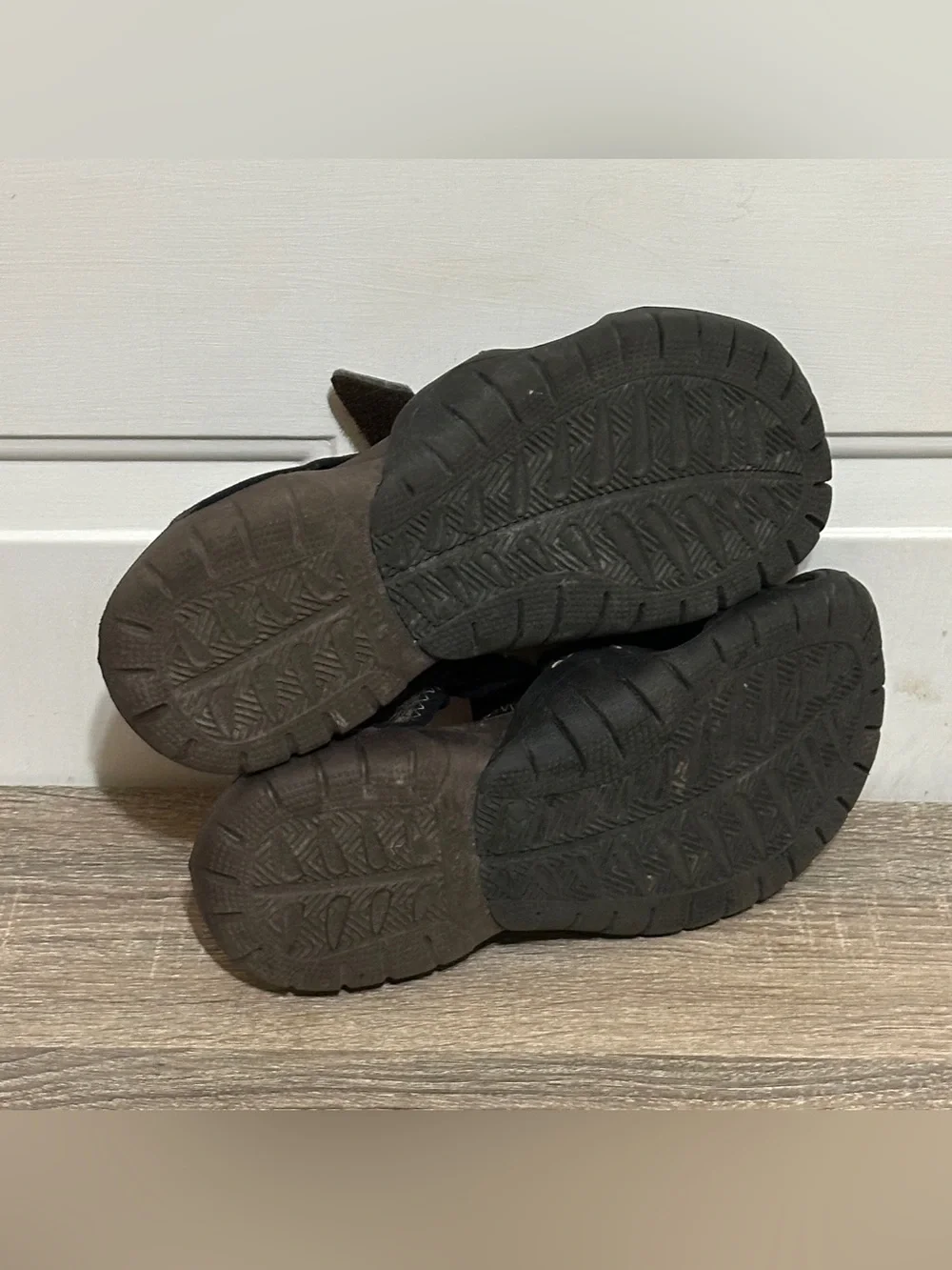 Crocs Mens Size 8 Swiftwater Clogs Sandals‎ Brown Mesh 15041
